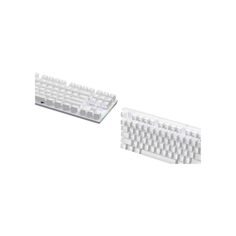 Клавіатура GamePro Genesis Joker MK124W Outemu Red Switch USB UA White (MK124W)