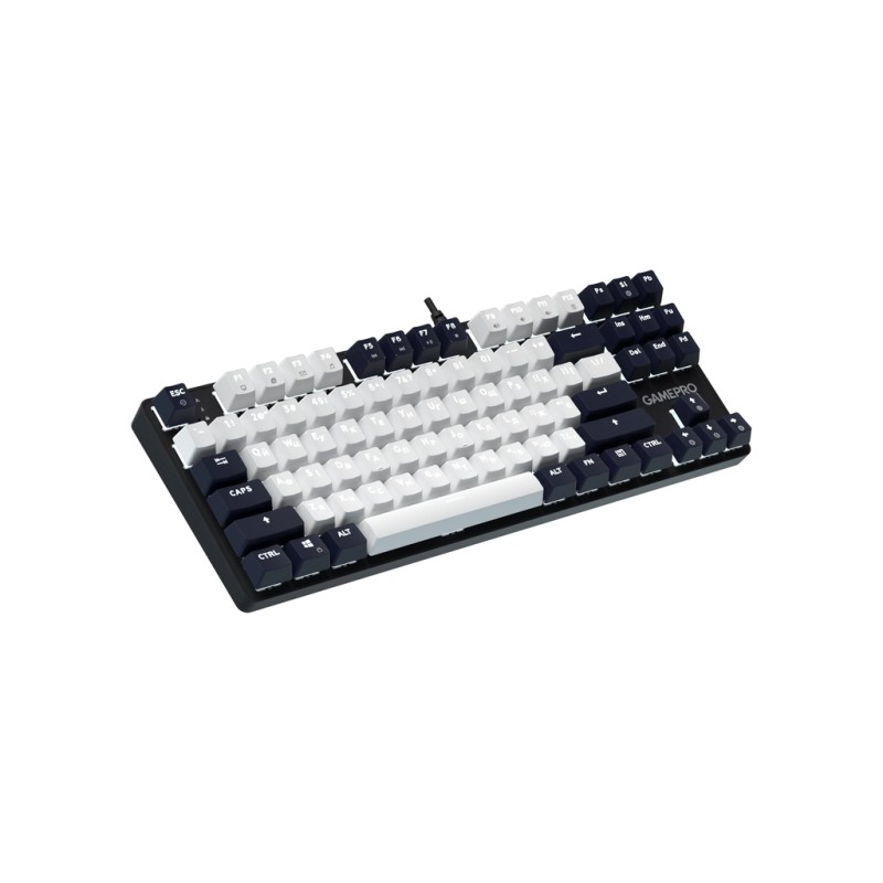 Клавіатура GamePro Genesis Metallic MK110B Outemu Red Switch USB UA Black (MK110B)