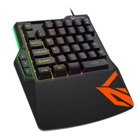 Клавиатура Meetion KB015 USB Black/Orange (MT-KB015-A)