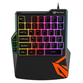 Клавиатура Meetion KB015 USB Black/Orange (MT-KB015-A)