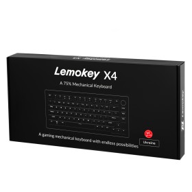 Клавиатура Lemokey Keychron X4 Brown Red LED USB Black (X4-A3-UA)