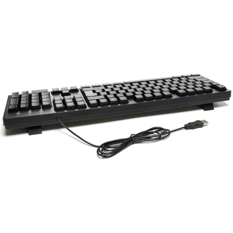 Клавиатура Hölmer K-02OF USB UA Black (K-02OF)