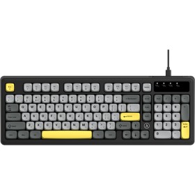 Клавиатура Ajazz AF98 USB UA Black/Grey/Yellow (AF98-BGY)
