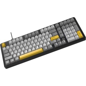 Клавиатура Ajazz AK980 MAX Magnetic Switch USB UA Black/Grey/Yellow (AK980-MAX-M-BGY)