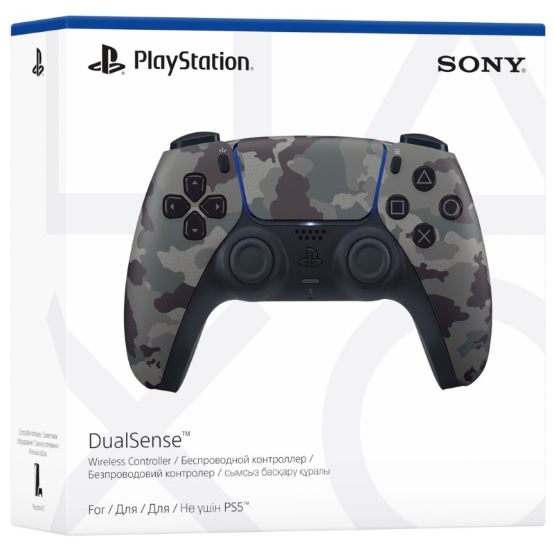 Геймпад Sony Playstation DualSense Bluetooth PS5 Grey Camo (1000050561)
