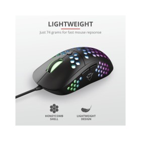 Мышка Trust GXT 960 Graphin Ultra-lightweight RGB USB Black (23758)