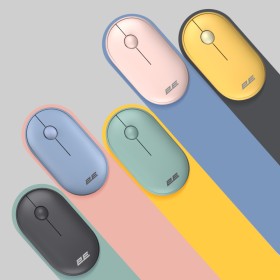 Мышка 2E MF300 Silent Wireless/Bluetooth Mallow Pink (2E-MF300WPN)