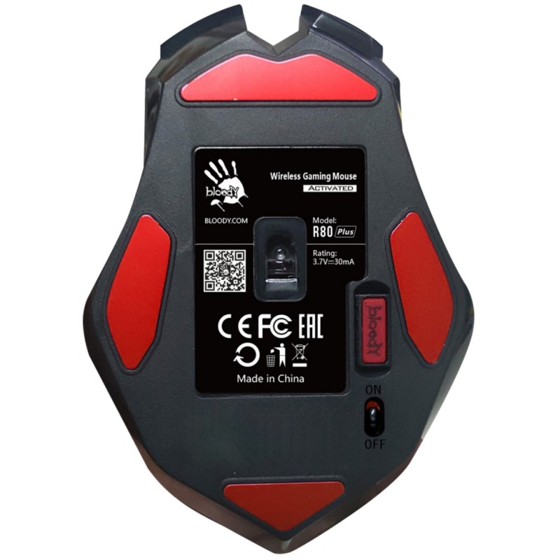 Мышка A4Tech Bloody R80 Plus Wireless Skull (4711421977326)