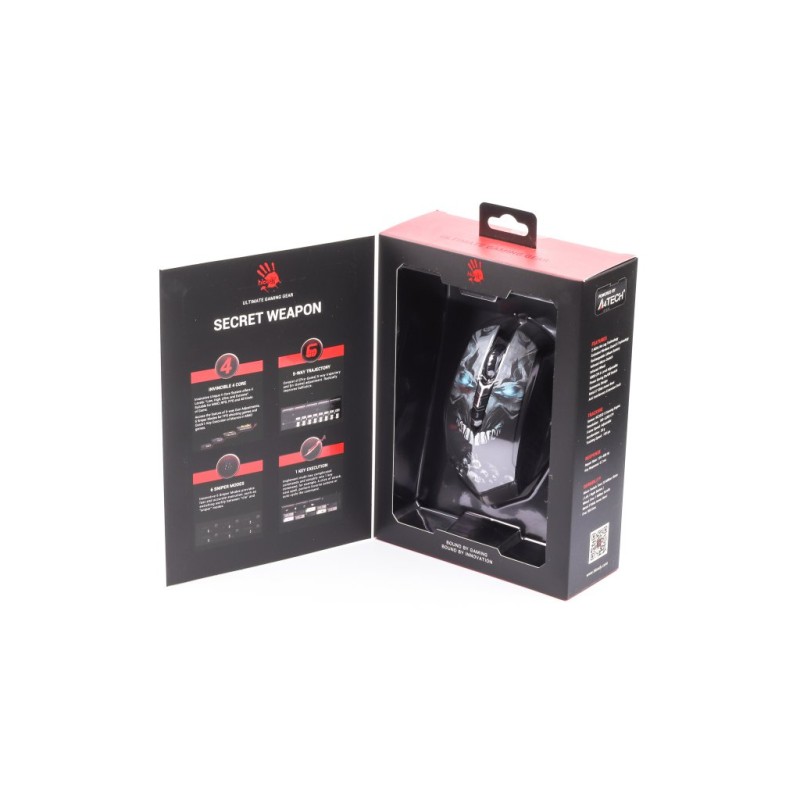 Мышка A4Tech Bloody R80 Plus Wireless Skull (4711421977326)