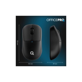 Мышка OfficePro M307B Silent Click Wireless/Bluetooth Black (M307B)