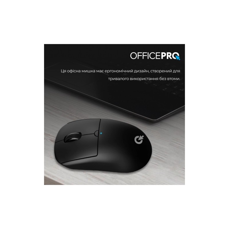 Мышка OfficePro M307B Silent Click Wireless/Bluetooth Black (M307B)