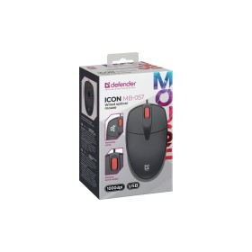 Мышка Defender Icon MB-057 USB Black (52057)