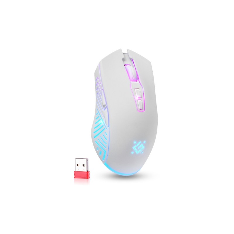 Мышка Defender Pandora GM-502 LED Wireless White (52502)