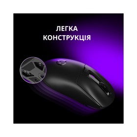 Мышка Lorgar MSA10W Wireless Gaming Black (LRG-MSA10W-BK)