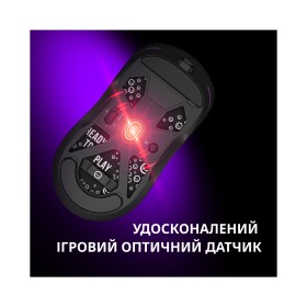 Мышка Lorgar MSA10W Wireless Gaming Black (LRG-MSA10W-BK)