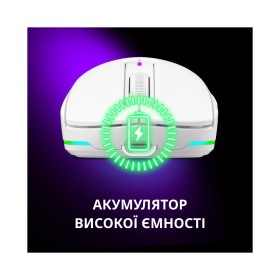 Мышка Lorgar MSA10W Wireless Gaming Black (LRG-MSA10W-BK)