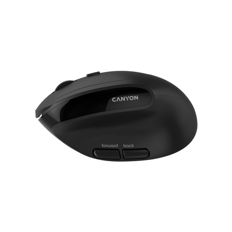 Мышка Canyon MW-25 LED Silent Wireless/Bluetooth Black (CNS-CMSW25)