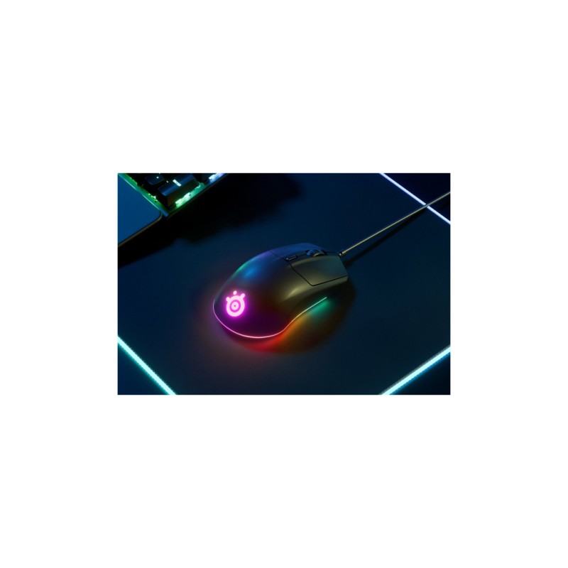 Мышка SteelSeries Rival 3 Gen 2 RGB Black (62515)
