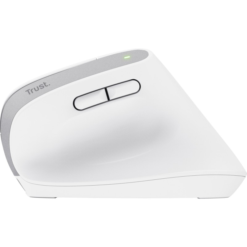 Мышка Trust Bayo+ Ergonomic Wireless/Bluetooth White (25399)
