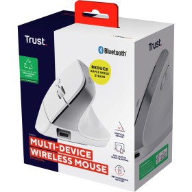 Мышка Trust Bayo+ Ergonomic Wireless/Bluetooth White (25399)