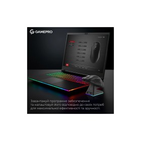 Мышка GamePro Asgard Thor Wireless/Bluetooth/USB Black (GM023B)