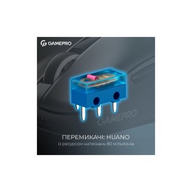 Мышка GamePro Asgard Thor Wireless/Bluetooth/USB Black (GM023B)