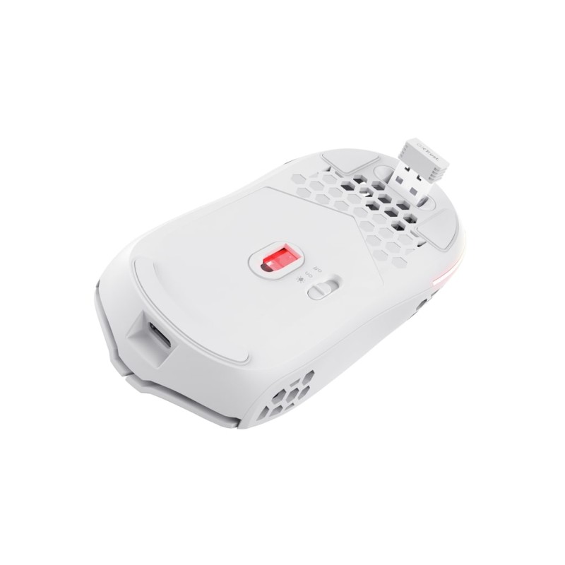 Мышка Trust GXT 929 Helox Wireless/USB-A White (25390)