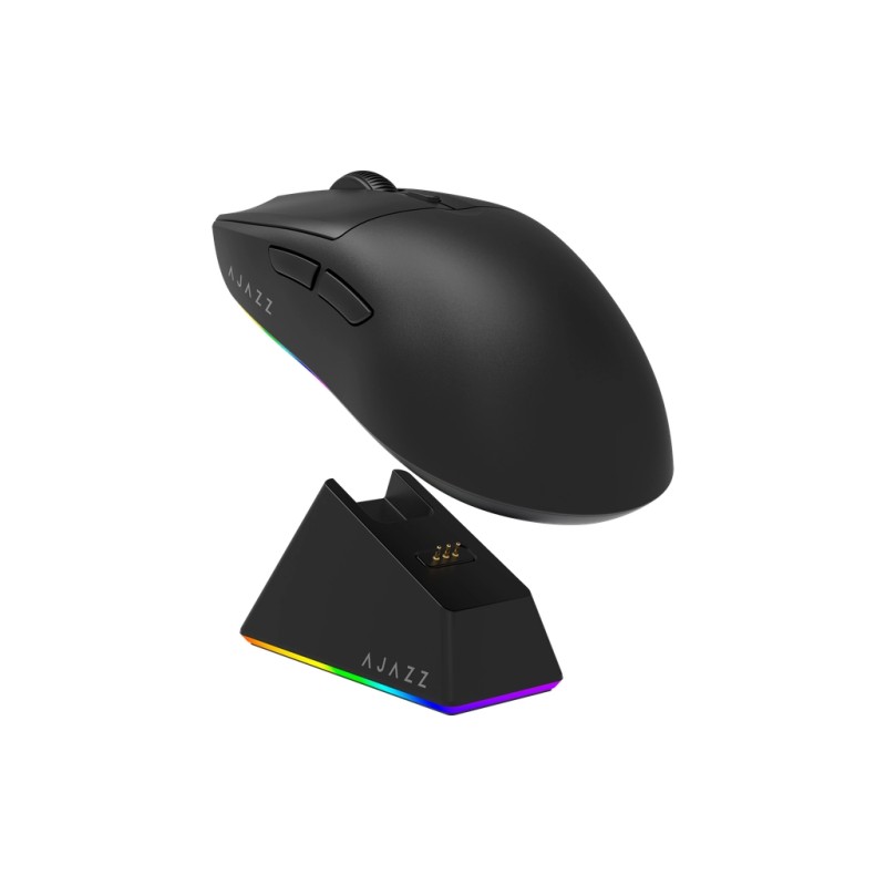 Мышка Ajazz AJ139 V2 MC Wireless/Bluetooth/USB Black (AJ139-V2-MC-B)