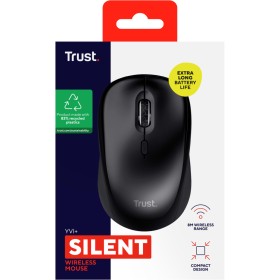 Мышка Trust Yvi+ Silent Wireless Glossy Black (25512)