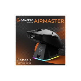 Мышка GamePro Genesis Airmaster Wireless/Bluetooth/USB Black (GM167B)
