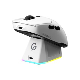 Мышка GamePro Genesis Airmaster Wireless/Bluetooth/USB White (GM167W)