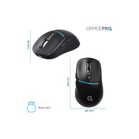 Мышка OfficePro M468B Wireless/Bluetooth Black (M468B)