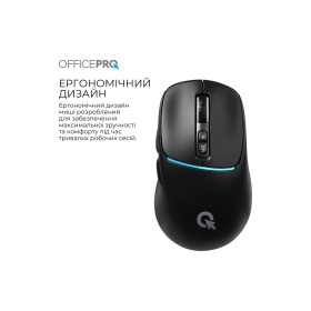 Мышка OfficePro M468B Wireless/Bluetooth Black (M468B)