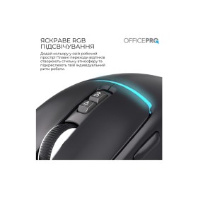 Мышка OfficePro M468B Wireless/Bluetooth Black (M468B)