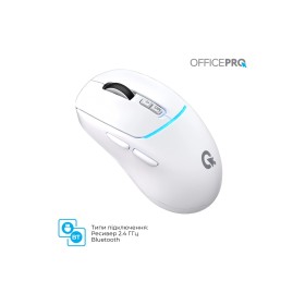 Мышка OfficePro M468W Wireless/Bluetooth White (M468W)
