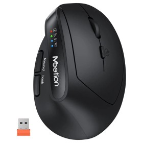 Мышка Meetion BTM008 Wireless/Bluetooth Black (MT-BTM008-A)