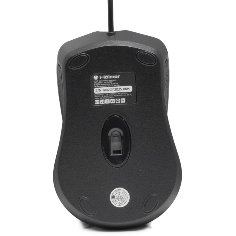 Мышка Hölmer M-02OF USB White (M-02OF)