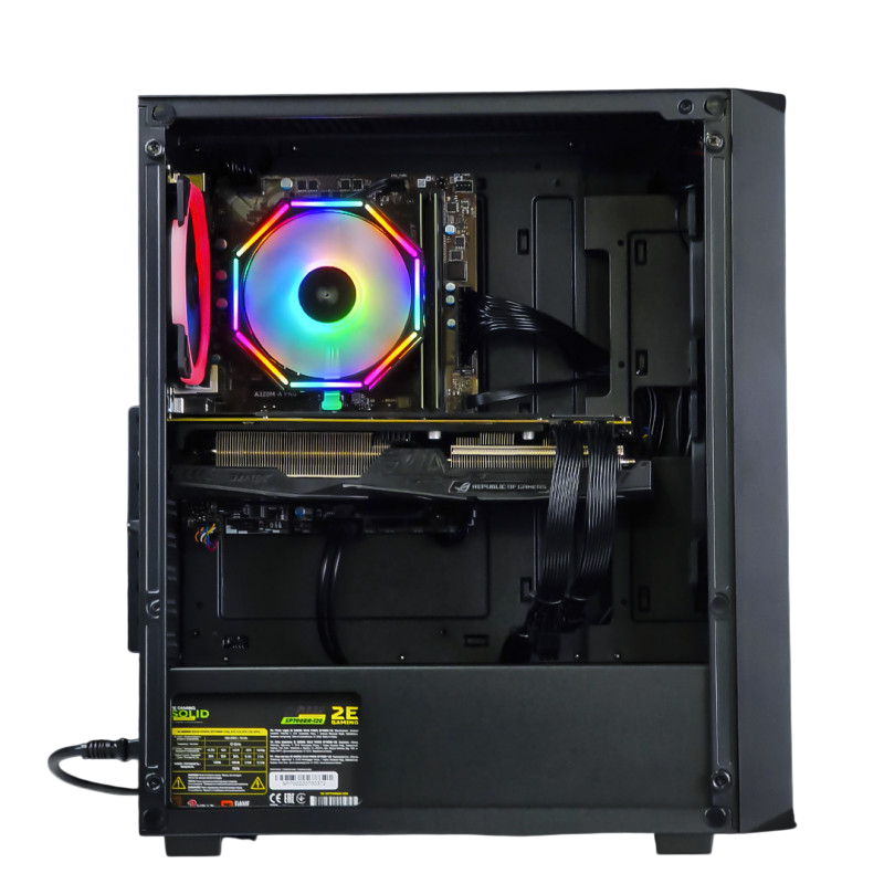 Игровой компьютер Ryzen 5 1600 /  RX 5700XT 8GB "RED HELL"