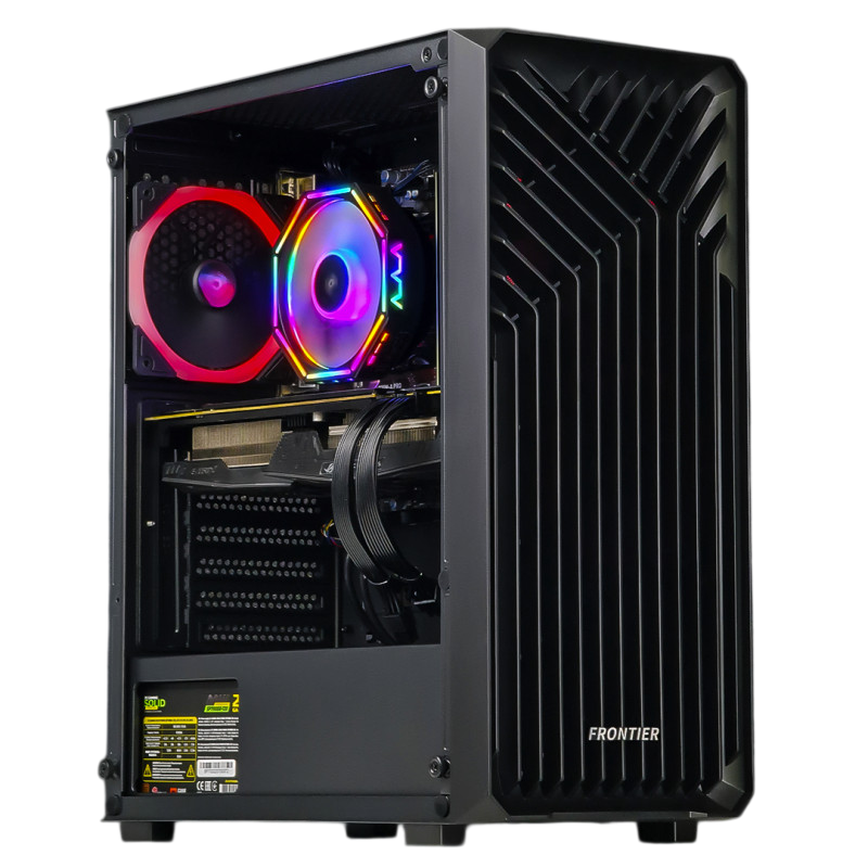 Игровой компьютер Ryzen 5 1600 /  RX 5700XT 8GB "RED HELL"