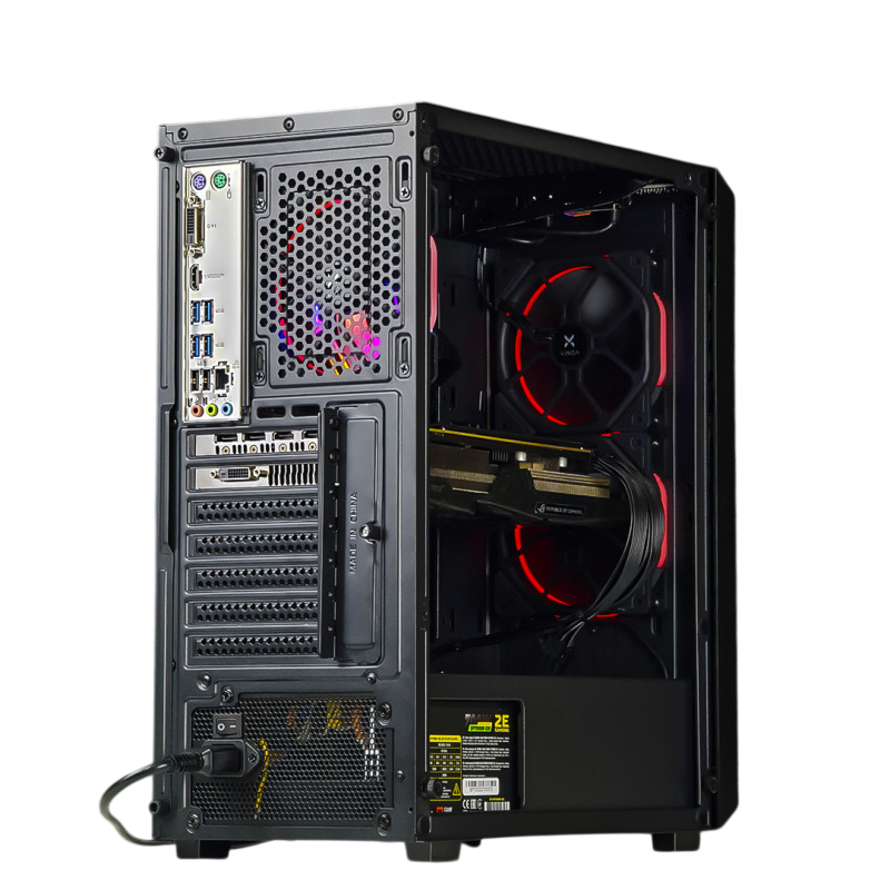 Игровой компьютер Ryzen 5 1600 /  RX 5700XT 8GB "RED HELL"