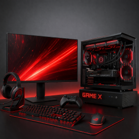 Игровой ПК компьютер с монитором Ryzen 7 7500X3D | RTX 5060 TI 16GB "RIVIAN"