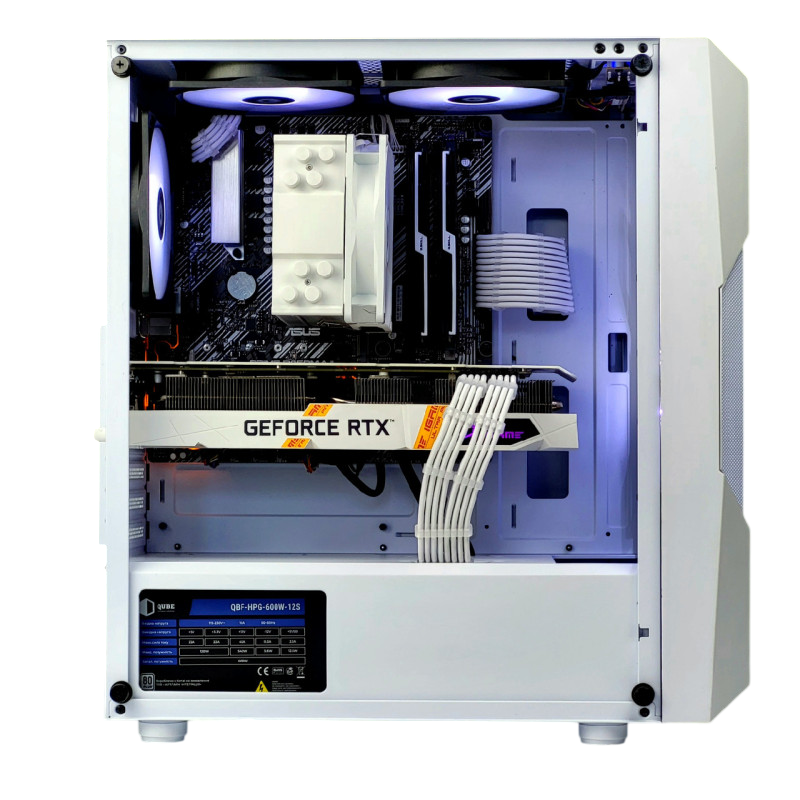 Игровой компьютер Ryzen 7 5700X/RTX 3060 12GB "TURBO-WHITE"